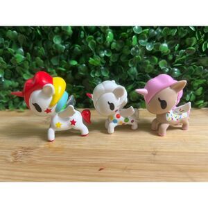 Bundle Of Tokidoki Unicorns Sunny Day Tokidoki Unicorno Retired ROBOLINA Dolce